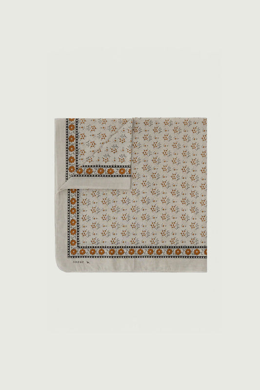 Soeur - Foulard Classiq Scarf, Grey/Brown