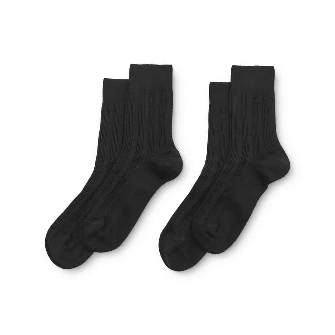 Gorridsen - Camelia 2-Pack Socks, Black
