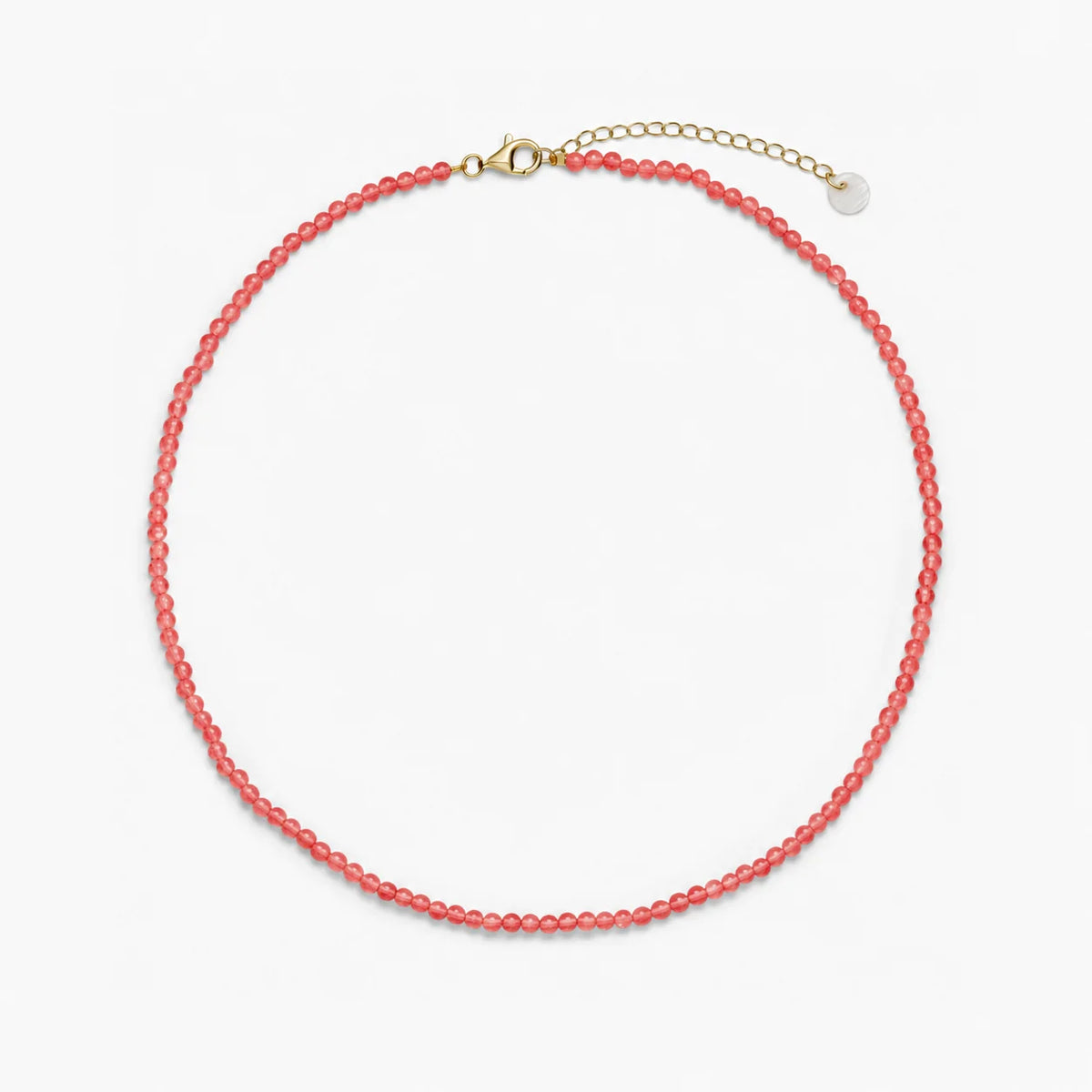 Soï - Luna Redstone Quartz Halskæde