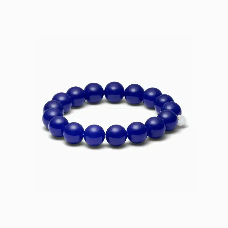 Soï - Chunky Lapis Lazuli Stretch Armbånd