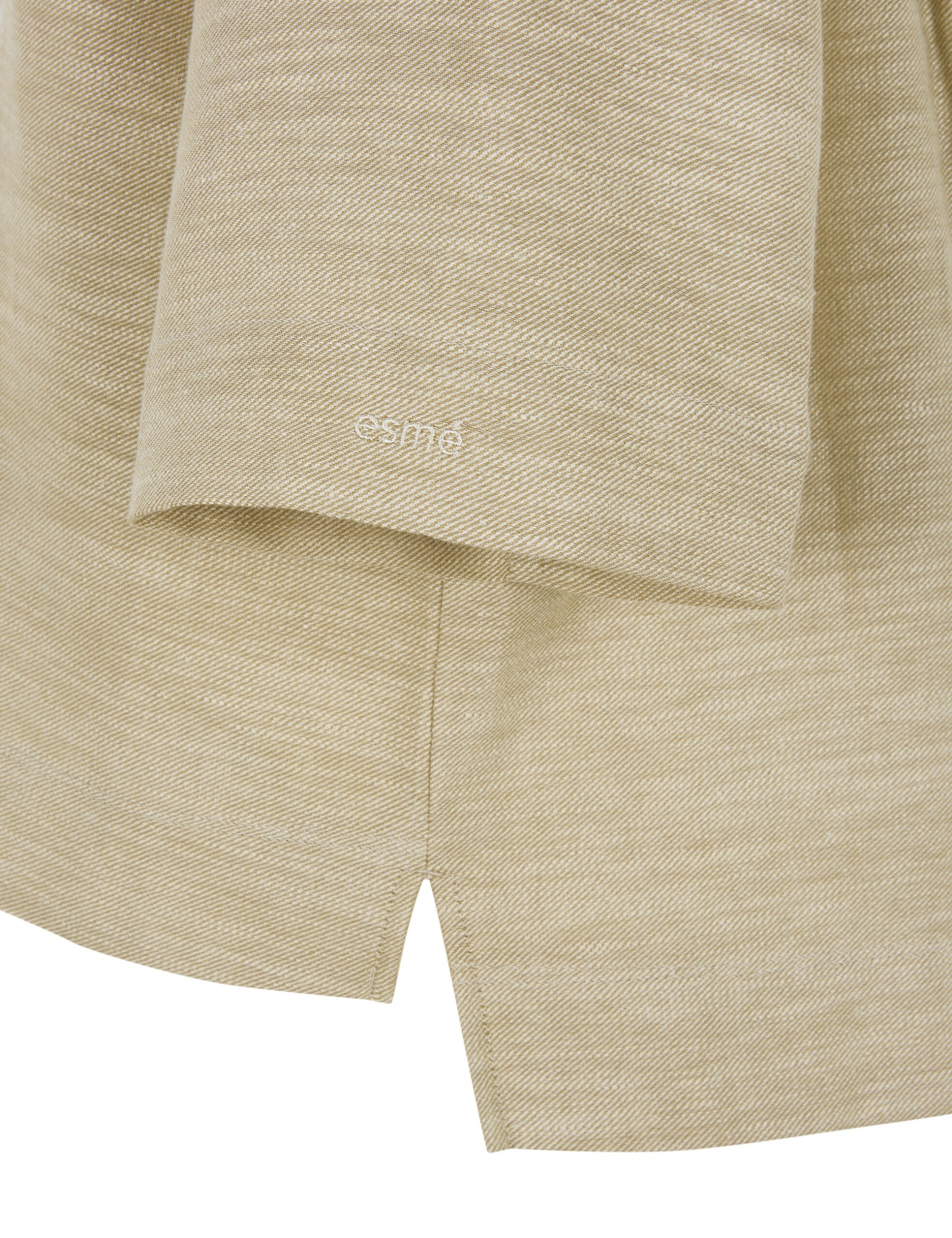 Esmé Studios - ESKaya Boxy Blouse, Brownie Melange
