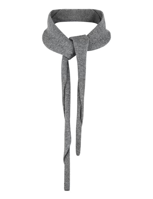 Esmé Studios - ESNico Knit Scarf, Gray Melange