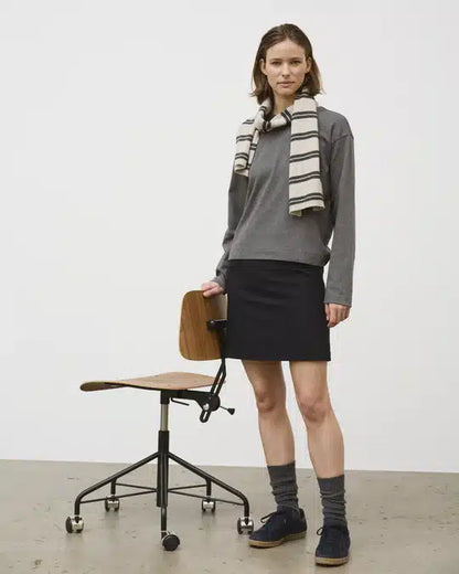 Esmé Studios - ESBecca Wool Skirt GRS, Dark Sapphire