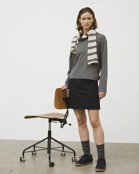 Esmé Studios - ESBecca Wool Skirt GRS, Dark Sapphire