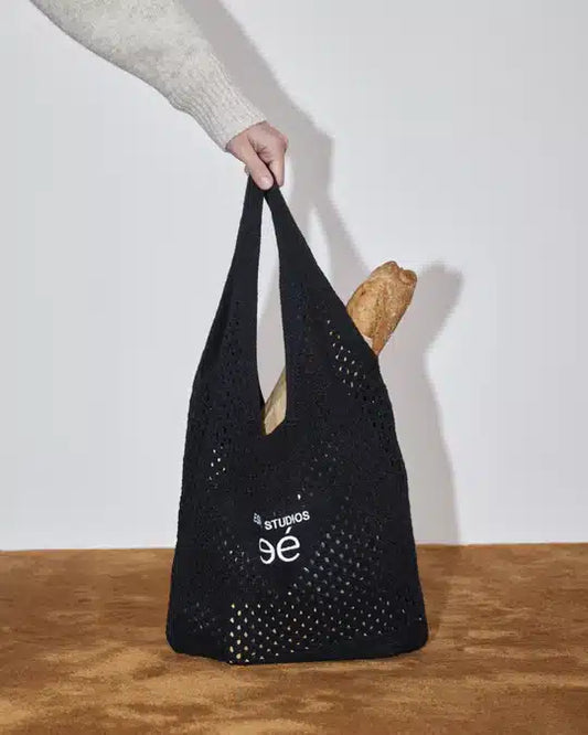 Esmé Studios - ESEllen Knit Bag, Black