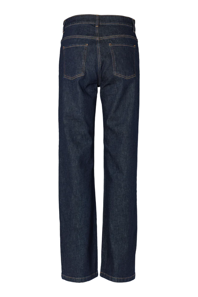 Basic Apparel - Elisa Rinse Wash Jeans, Raw Denim