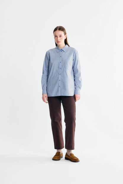 Lovechild 1979 - Elotta Shirt, Blue Heron Stripe