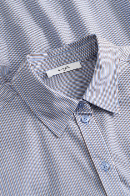Lovechild 1979 - Elotta Shirt, Blue Heron Stripe