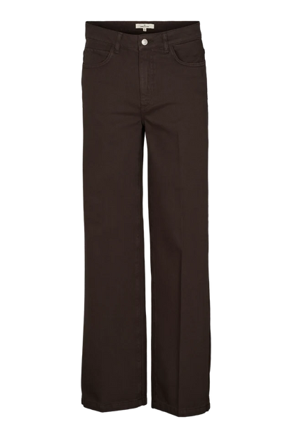Basic Apperal - Enya Brown Jeans, Chocolate Torte