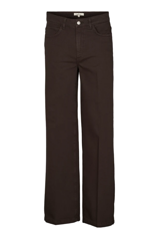 Basic Apperal - Enya Brown Jeans, Chocolate Torte