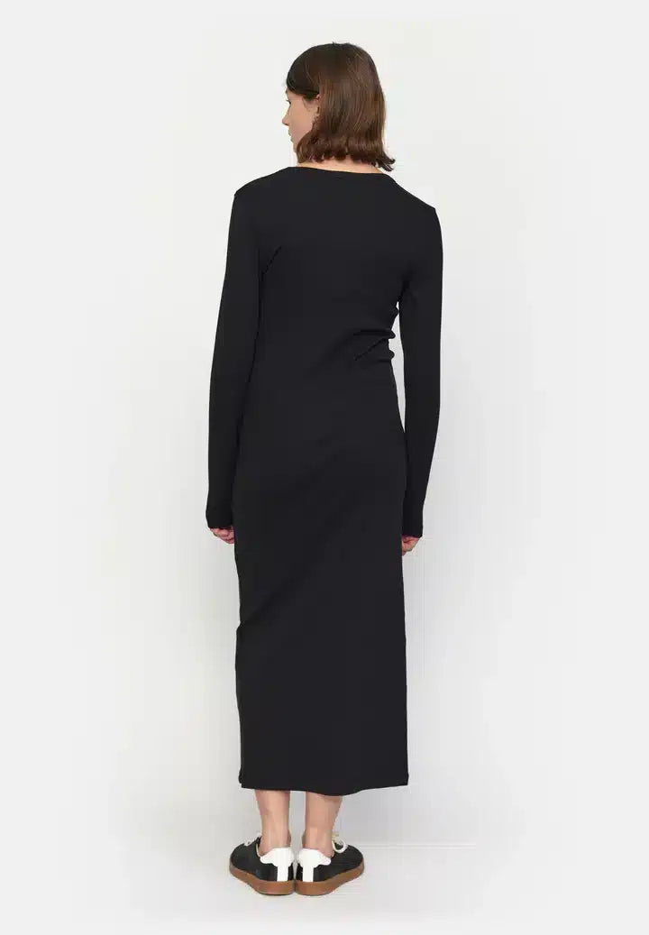 Esmé Studios - ESBlossom LS Dress GOTS, Black
