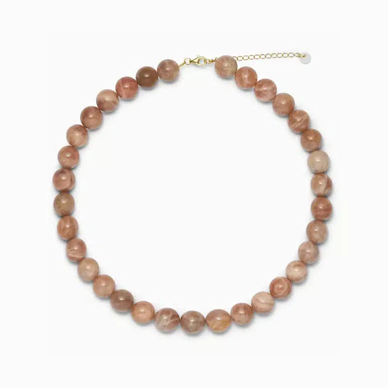 Soï - Chunky Krystal Halskæde, Faro Sunstone