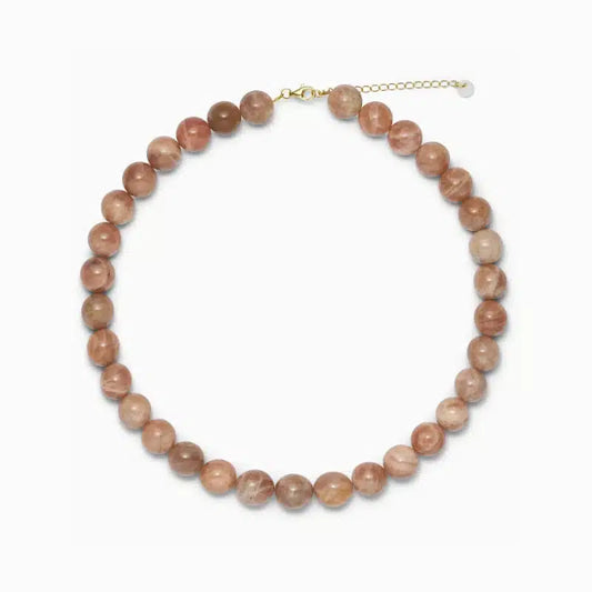 Soï - Chunky Krystal Halskæde, Faro Sunstone