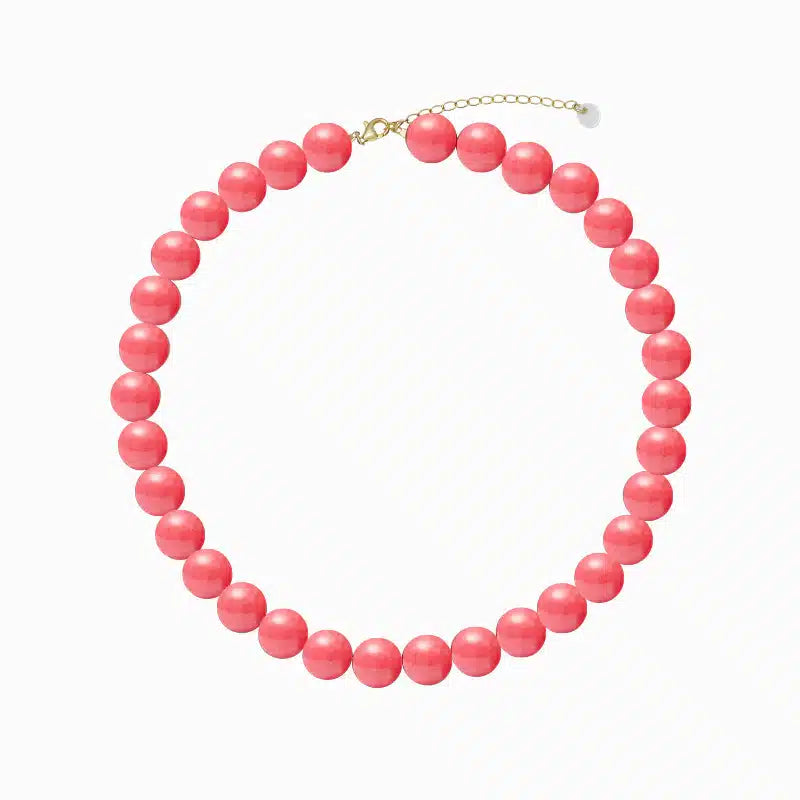 Soï - Chunky Krystal Halskæde, Faro Redstone Quartz
