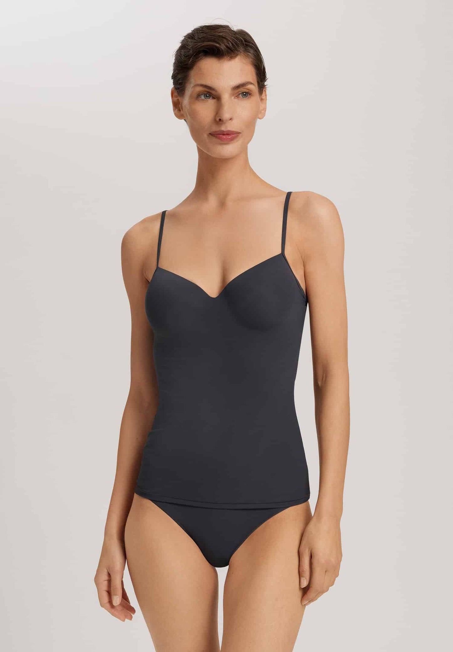 Hanro - Allure Padded Bra-Camisole, Black