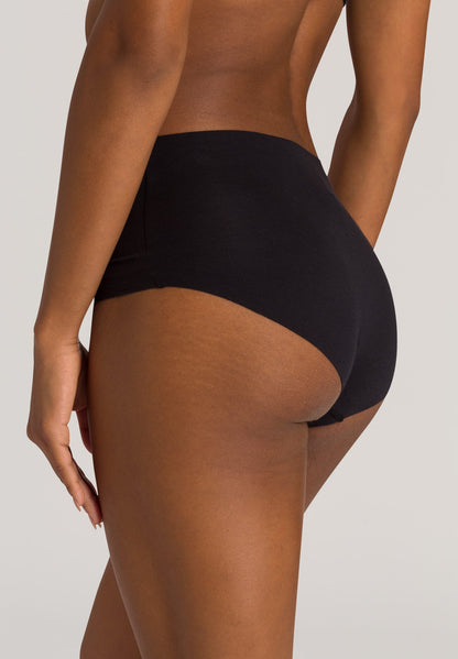 Hanro - Visible Cotton Briefs, Black