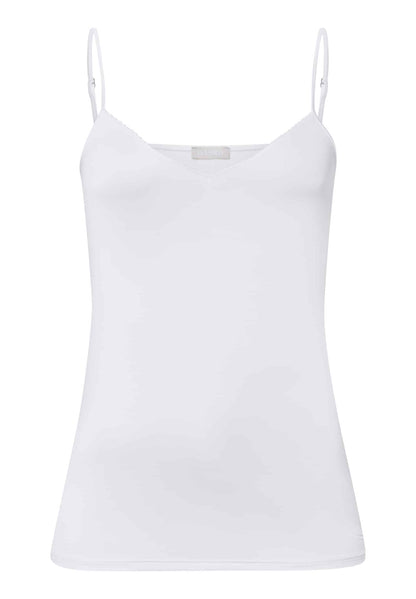 Hanro - Spaghetti Top Satin Deluxe, Off White