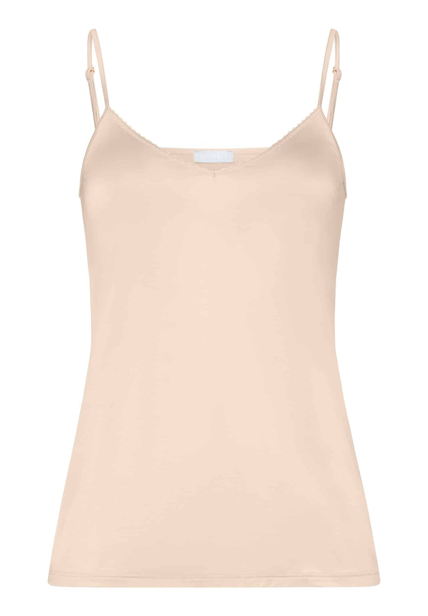 Hanro - Spaghetti Top Satin Deluxe, Natural