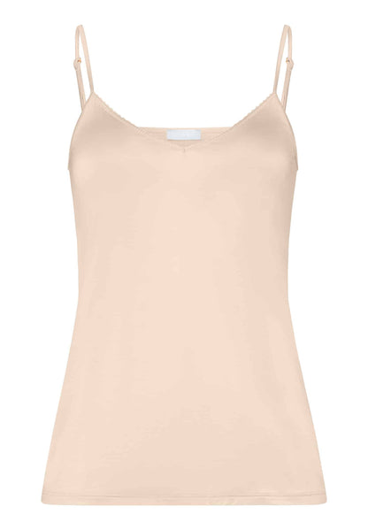 Hanro - Spaghetti Top Satin Deluxe, Natural