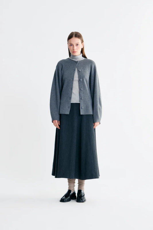 Lovechild 1979 - Hallie Skirt, Grey Stripe