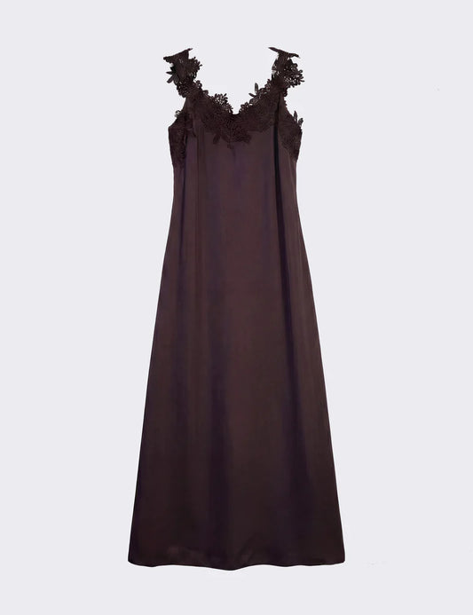 Lovechild 1979 - Henley Dress, Chestnut