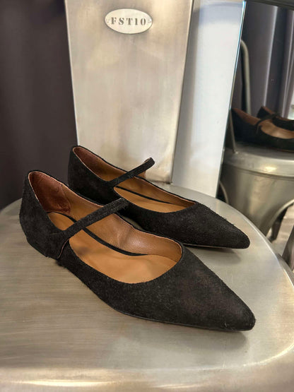Anonymous Copenhagen - Fifi Plushed Calf Suede, Black