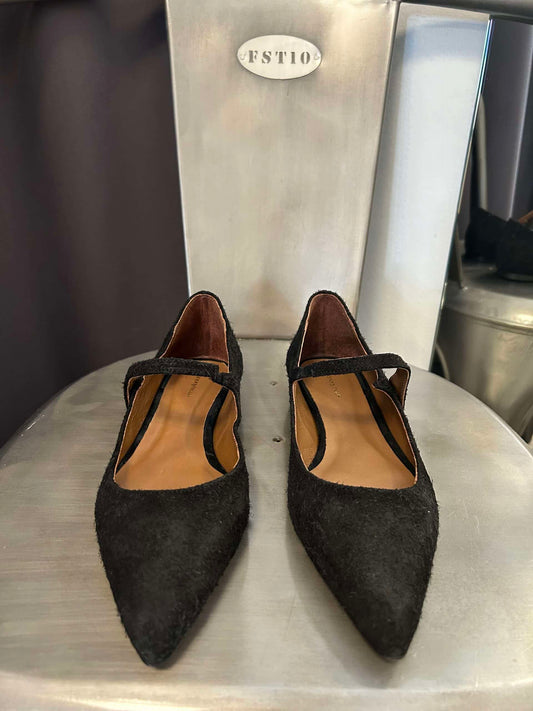 Anonymous Copenhagen - Fifi Plushed Calf Suede, Black