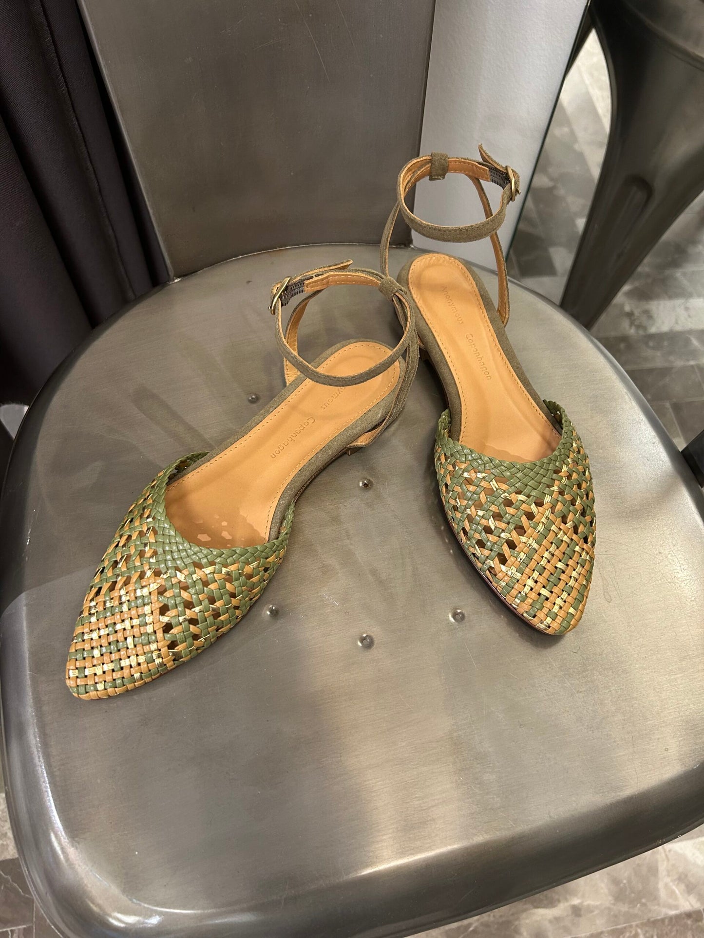 Anonymous Copenhagen - Senara Sandal, Khaki Multi