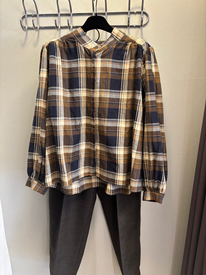 Belle Piece - Milton Blouse, Hazelnut