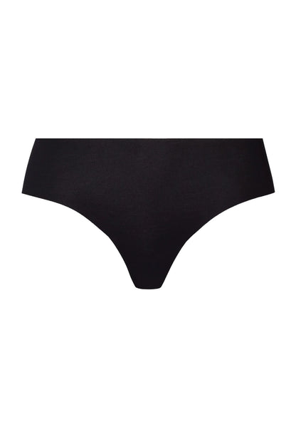 Hanro - Invisible Cotton Midi Briefs, Black