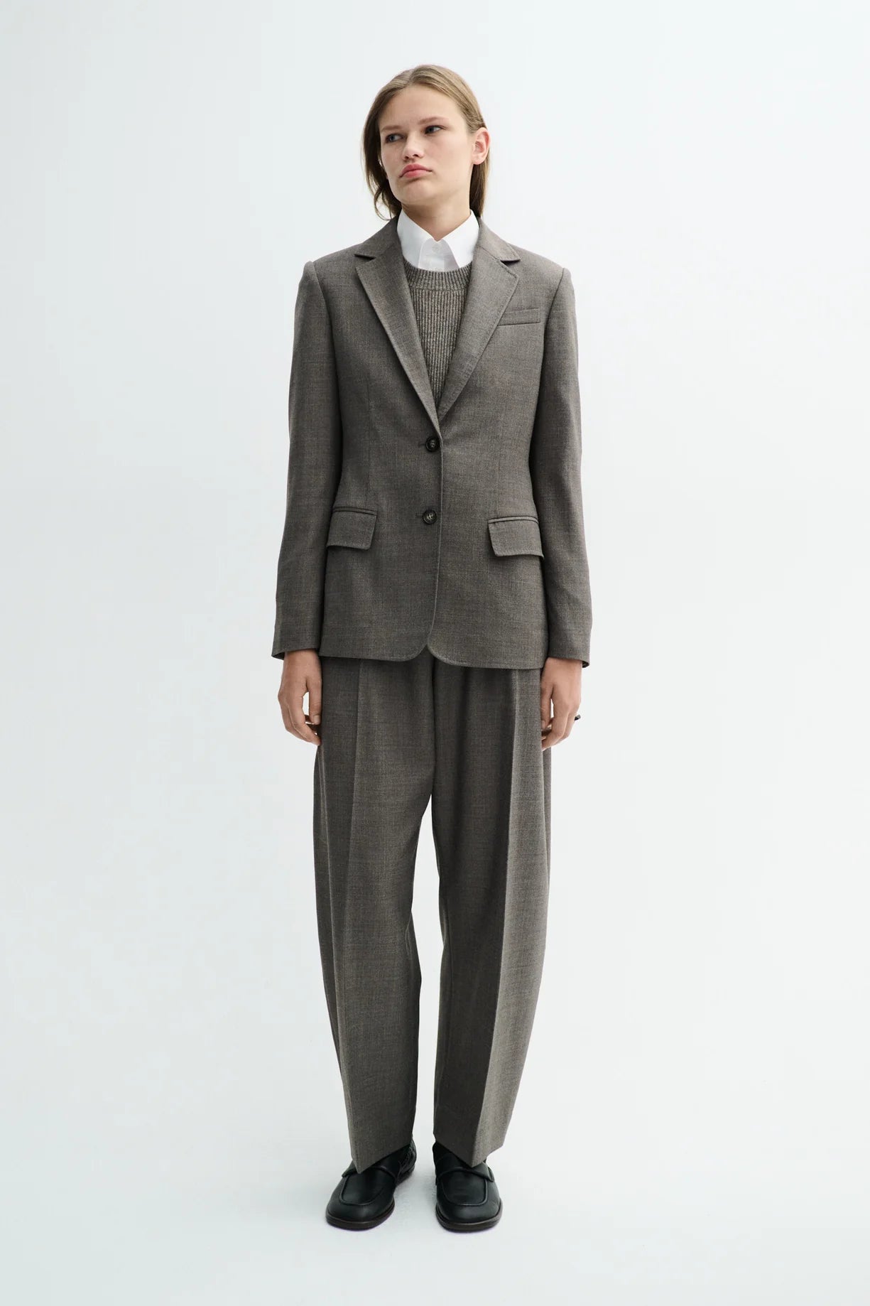 MKDT - Joelie Transeasonal Wool Jacket, Mink