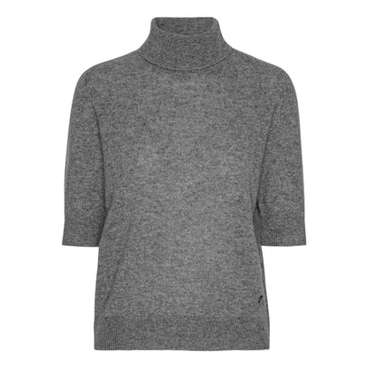 Beta Studios - Jamaica Lady Sleeve High Neck, Grey Melange