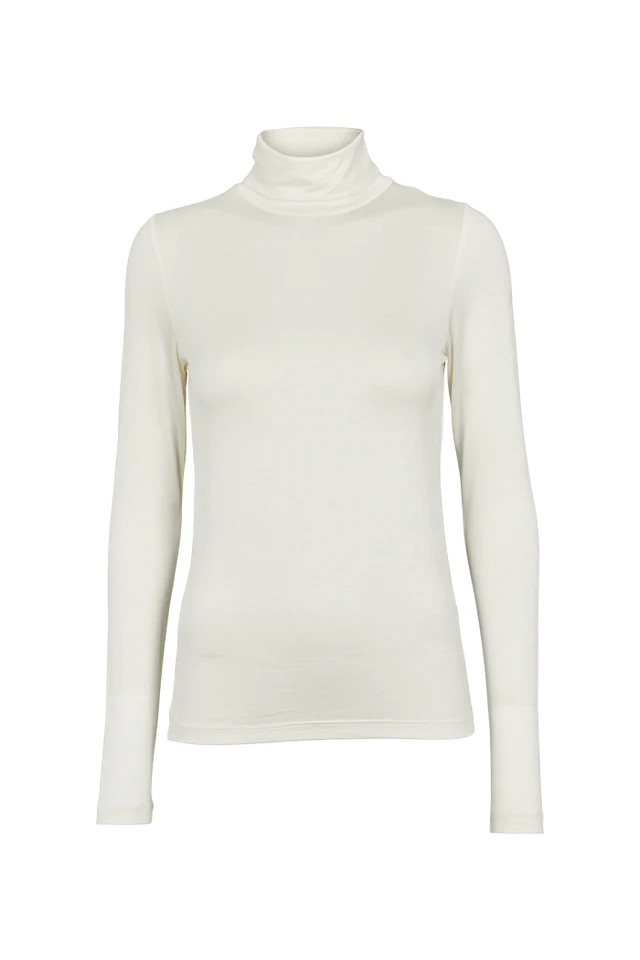 Basic Apparel - Joline T-Neck, Off White