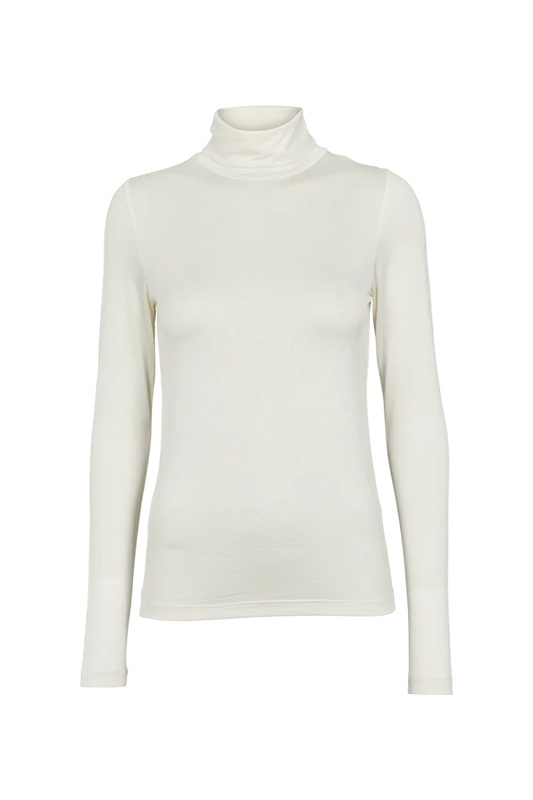 Basic Apparel - Joline T-Neck, Off White