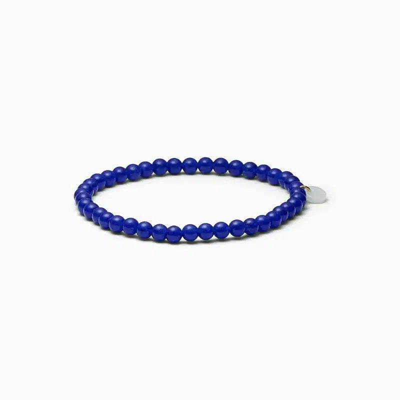 Soï - Petite Lapis Lazuli Stretch Armbånd