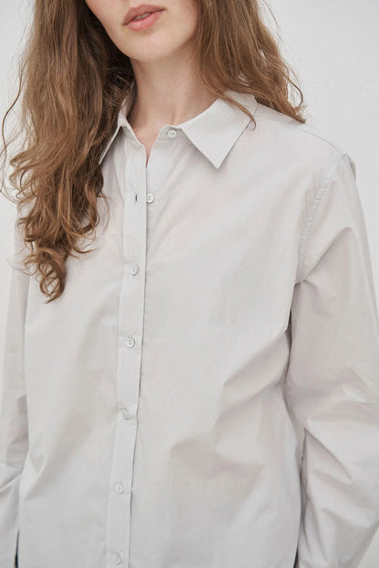 Care by me - Laura Classic Shirt, Nordic Grey
