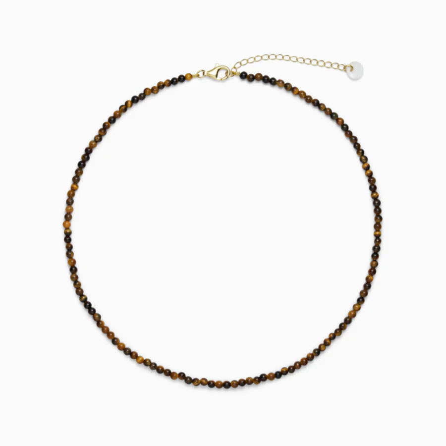Soï - Luna Tiger Eye Halskæde