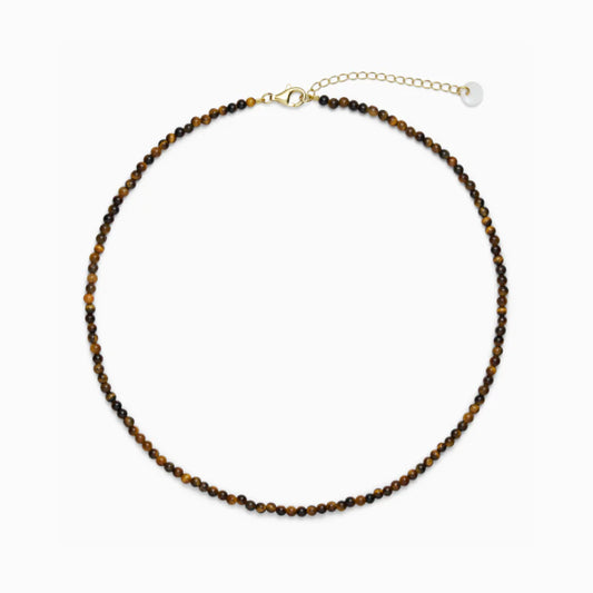 Soï - Luna Tiger Eye Halskæde