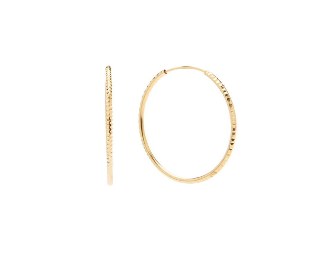 Pico Copenhagen - Mackenzie Grande Hoops, Forgyldt