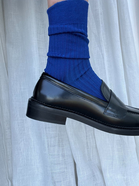 Mrs. Hosiery - Mrs. Silky Fine, Royal Blue