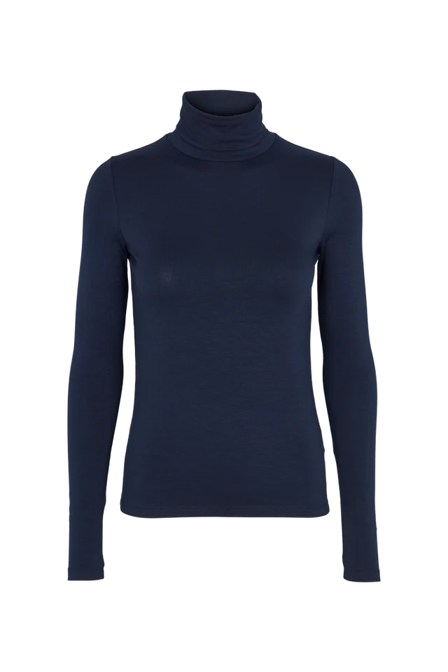 Basic Apparel - Joline T-Neck, Navy