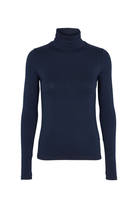 Basic Apparel - Joline T-Neck, Navy
