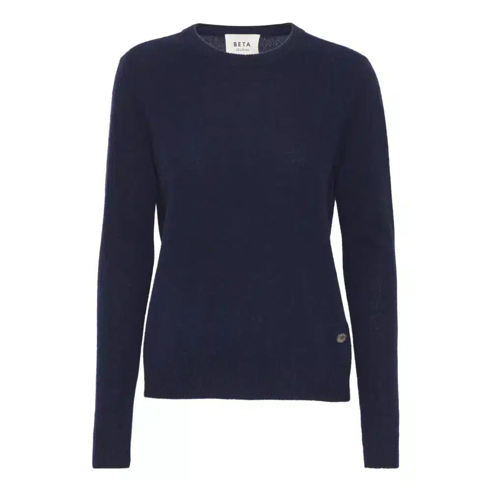 Beta Studios - O-Neck Basic, Navy
