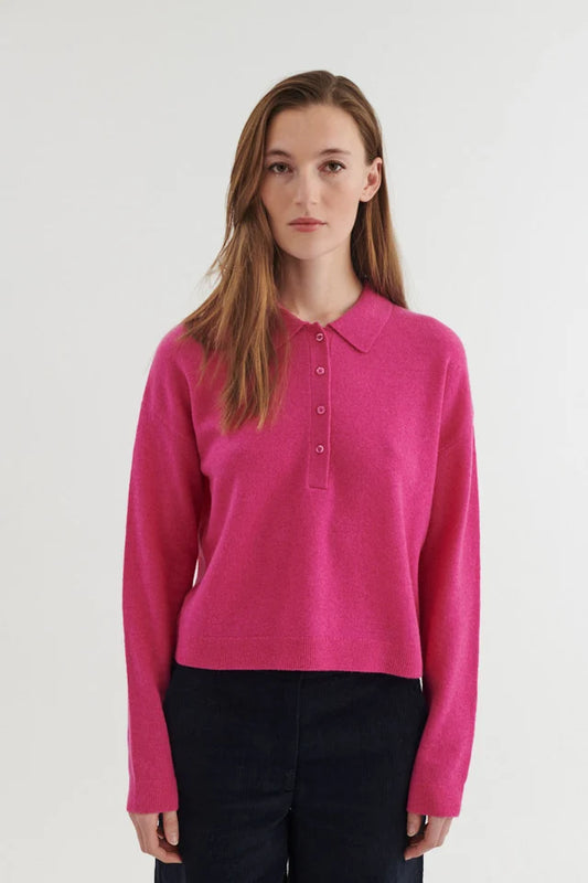 Basic Apparel - Selem Polo, Purple Orchid