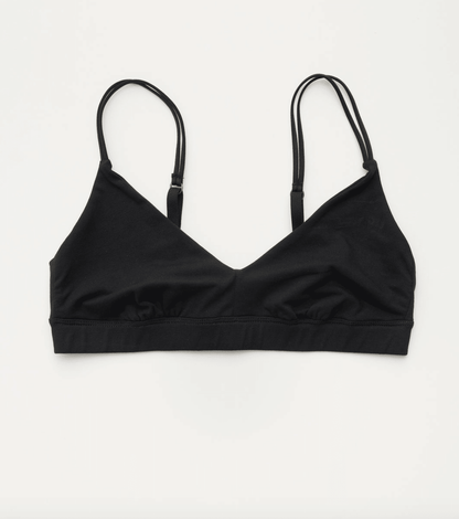 Woron - Soft Bra Core Triangle Bra, Black
