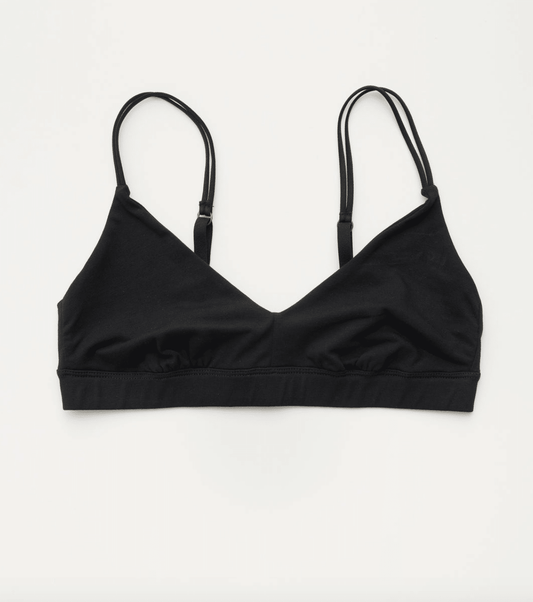 Woron - Soft Bra Core Triangle Bra, Black