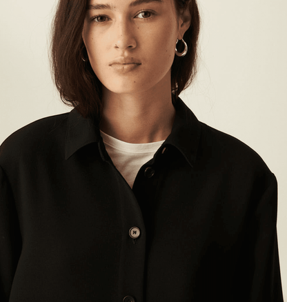 Rue De Tokyo - Candra Heavy Crepe, Black
