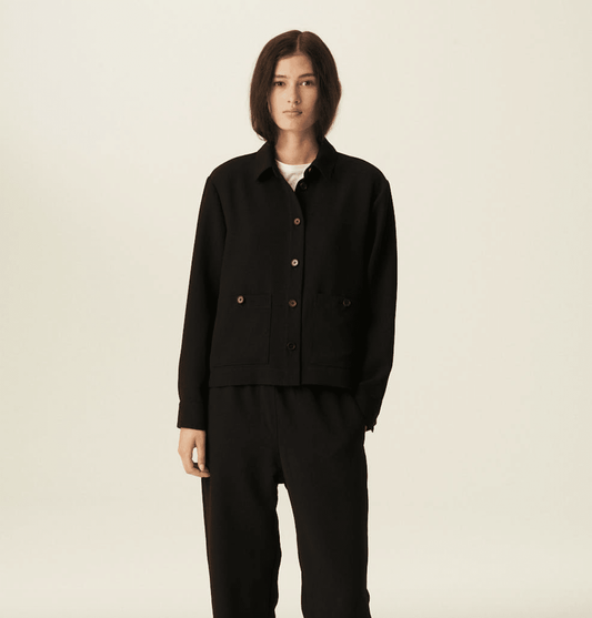 Rue De Tokyo - Candra Heavy Crepe, Black