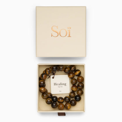 Soï - Faro Tiger Eye Halskæde