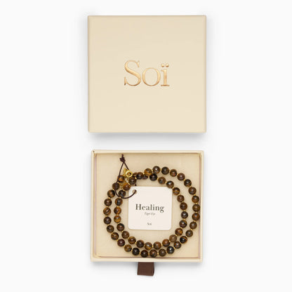 Soï - Hailey Tiger Eye Halskæde